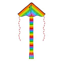 Sport1 Aquilone Color Twister. Aquilone bambini a coda multicolor. Color kite 85x200cm. Aquilone per bambini dai 4 anni. Inclusi maniglia e corda. Aquiloni resistenti agli strappi. Giochi all'aperto.