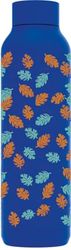 Quokka Bouteille isotherme en acier inoxydable Solid Stone Blue 630 ml Stitch Tropical