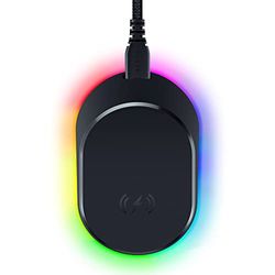 Razer Mouse Dock Pro & Charging Puck - Station de Recharge magnétique sans Fil & Module pour Souris compatibles (Hyperspeed 4K Hz, éclairage Chroma 8 RVB e) - Noir