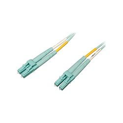 TRIPP LITE Cavo patch duplex in fibra multimodale 50/125 OM4 LSZH da 10 Gb/100 GB, Aqua (N820-15M-OM4)