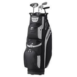 VEVOR Sac de Golf 90 cm, Sac Chariot pour Clubs de Golf avec Séparateur de 14 Compartiments et 13 Poches, Organisateur sur roulettes en Polyester, avec Poignées et Bretelle de Transport, Couleur Noir