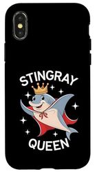 Regina Stingray Custodia per iPhone X/XS