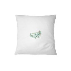 Bona Basics, Funda de cojín Decorativa, decoración del hogar, para sofá, cafetería, Tamaño: 60x60 cm, Color: Blanco