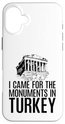 Cats I Came for the Monuments in Turkey for Men Women. Case for iPhone 16 Plus