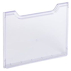 Exacompta - Réf. 64058D - 1 plaque de recouvrement A4 orientation horizontale - Extensible à volonté - Capacité maximale par case de 26 mm - Dimensions : 6 x 32,7 x 18,8 cm - Cristal