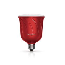 Sengled Satellite Bombilla LED E27, 8 W, Rojo, 13x13x4 cm