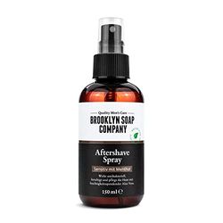 Spray dopobarba (150 ml) · Brooklyn Soap Company · Cura naturale dopo la rasatura · lenisce la pelle, ha un effetto antibatterico e nutre la pelle con aloe vera idratante