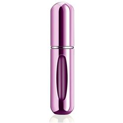The Miss Chic Portable Perfume Atomiser Spray Bottle - Leak-Proof Mini Travel Bottle for Men & Women, Aluminum, Easy to Refill, No Leakage, Perfect for Purse, Pocket, and Handbag (Pink)