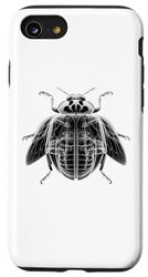 Coque pour iPhone SE (2020) / 7 / 8 Design cool d'une coccinelle I Bug I Insectes I Coccinelle