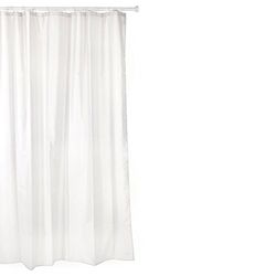 TATAY 5520001 - Tenda doccia, poliestere, bianco, 140 x 200 cm