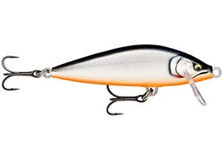 Rapala - Fishing Lure Countdown Elite Construction Balsa - Soft Water Lure - Deep Fishing Lure 0.9m - Size 4.5cm / 3.5g - Made in Estonia - Gilded Silver Shad