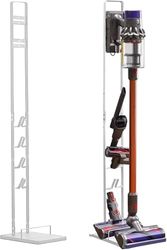 MAGIC SELECT Vacuum Cleaner Holder Compatible with Dyson V15 V12 V11 V10 V8 V7 V6 - DC58/ DC59/ DC62/ DC74 - Floor Storage Organizer Without Drilling the Wall.