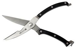 FMprofessional Profesional FM Professional Tesouras de trinchar, metal, preto INOX, 27,7 x 8,5 x 1,5 cm