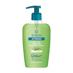 Ecran - Aftersun Gel Post-solar Dermohidratante Reparador con Aloe Vera Puro para todo Tipo de Pieles, Hidrata, Calma y Refresca, Textura Ligera y Rápida Absorción, Fórmula con VitEox 80 - 250 ml