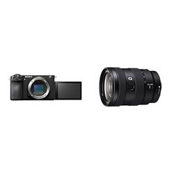 Sony Alpha 6700 Fotocamera mirrorless APS-C (autofocus basato sull'intelligenza artificiale, stabilizzazione d'immagine a 5 assi) + SEL1655G