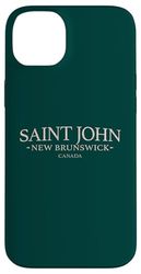 San Giovanni Nuovo Brunswick Canada - Semplice San Giovanni Canada Custodia per iPhone 14 Plus