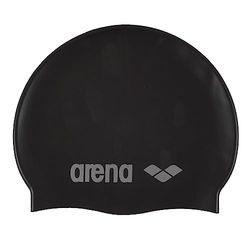 Arena Classic silicone júnior gorro de natação unissexo para meninos e meninas, com borda reforçada, macia e resistente