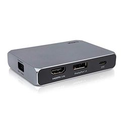 CalDigit USB-C Gen 2 10Gb/s SOHO Dock - Fino a 4K 60Hz, HDMI 2.0b, DisplayPort 1.4, 10Gb USB A & USB C, UHS-II Micro SD e SD Card Reader, ricarica passante, alimentazione 100W