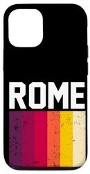 Custodia per iPhone 12/12 Pro Enjoy Wear Vintage Cool Rome Italy Graphic Tees, Roma Italia