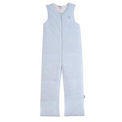 Einel Saco de Dormir con piernas Sausi Azul Rayas Talla 90