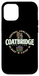 iPhone 13 Coatbridge Scotland Central Lowlands Coordinates Label Case
