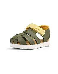 Camper Unisex Baby Oruga First Walkers K800489 Sandal, Green 008, 4.5 UK Child
