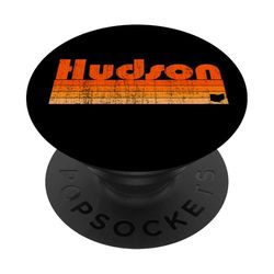 Hudson, Ohio, estilo retro de los años 80 PopSockets PopGrip Adhesivo