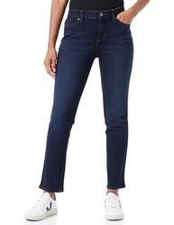 Lee Ulc Straight Jeans, Darkand Hazy, 31W x 31L para Mujer