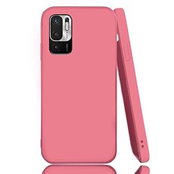 Carcasa de Silicona Suave para Xiaomi Redmi Note 10 Pro 5G Antigolpes Pastel - Fushia