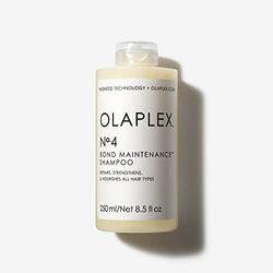 OLAPLEX No. 4 Champú De Mantenimiento De Enlaces Capilares, Único, Cedar, 250 Mililitro