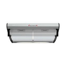 Teka C 6310 - Sino extrator clássico de 60 cm, integrado em móveis, com 1 motor, frente Soft Inox, anti-marca, comandos pulsantes, 3 velocidades, 2 lâmpadas LED, cor aço inoxidável