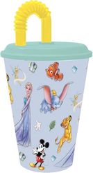 ALMACENESADAN, 0000; Reusable Cane Cup, Capacity 430ml, Ideal for Any Occasion, Licensed (Disney 100)