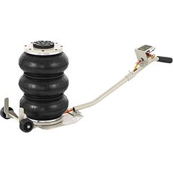 VEVOR Pneumatisk lyftbock 3 ton Räckvidd 140-450 mm Pneumatisk lyftbock 0,8-1,0 MPa Uppblåsbar lyftbock 3 luftkuddar Enkel snabblyftning för reparation Underhåll Bil SUV Pickup Verkstad Garage