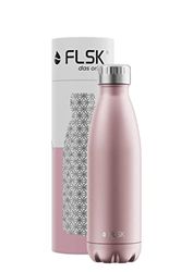 FLSK - Borraccia in acciaio INOX, 500 ml, colore: oro rosa, 500 ml