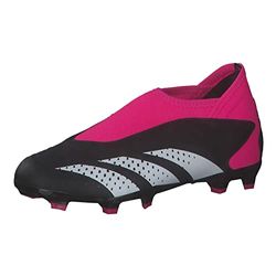 adidas Predator Accuracy.3 Ll FG J voetbalschoenen voor kinderen, Zwart Ftwbla Teshpk, 28.5 EU