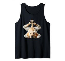 Labrador Yoga Master: Adorable Flexibilidad Diversión Camiseta sin Mangas