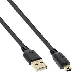 InLine 31805F cavo USB 0,5 m USB A Mini-USB B Nero