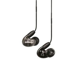 Shure AONIC 4 Écouteurs Isolants du Son Filaire, Hybride à Double Pilote, Ajustement Intra-Auriculaire, Câble Détachable, Compatible avec les Appareils Apple et Android - Noir