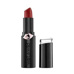 Wet n Wild, Megalast Lipstick, Rossetto Matte Idratante di Lunga Durata, Formula Extra-morbida con Microsfere, Estratti Naturali di Piante Marine, Coenzima Q10, Vitamine A & E, Sasspot Red