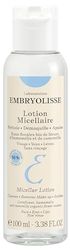 Embryolisse 3-In-1 Micellar Lotion | Gentle Cleansing & Make Up Remover Lotion for Face, Eyes & Lips | Skin Makeup Remover Cleanser Soften, Soothe and Tone All Skin Types - 100 Ml (Packaging May Vary)