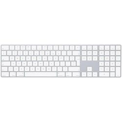 Apple Magic Keyboard with Numeric Keypad: Bluetooth®, rechargeable. Works with Mac, iPad or iPhone; International English, Silver
