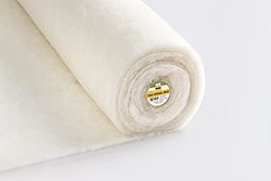 Freudenberg/Vlieseline 266 volumevlies, 70% wol en 30% polyester, natuurlijk, 1 x 1,5 m