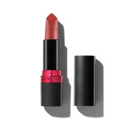 Avon Ultra Matte Lipstick Fiercely Red with Vitamin E, Avocado Oil and Sesame Oil for Comfortable Coverage that Won't Cake, Crack or Dry, Cruelty Free