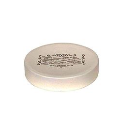 MSV Soap Dish Paris Made of Metal in Cream, 30 x 20 x 15 cm