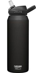CAMELBAK Eddy+ roestvrij staal vacuüm geïsoleerd gefilterd door Lifestraw waterfles - zwart - 32oz/1 liter