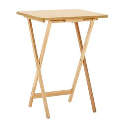 Premier Housewares Snack mesa, natureza, 65 x 49 x 39 cm