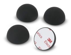 Dynavox Amortiguador de elastómero de Silicona ED20, Juego de 4 Unidades, Patas absorbentes universales para Dispositivos HiFi, Altavoces, amplificadores y Tocadiscos, Amortiguador de resonancia con