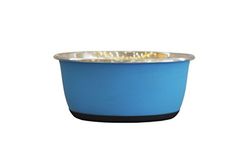 Tyrol Roestvrijstalen antislipkom voor kat/hond/huisdieren, blauw, 16 cm, 0,140989 kg