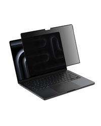 Belkin ScreenForce TruePrivacy Pellicola protettiva per MacBook Pro 14 M1, M2, M3, antiriflesso, privacy, durezza 2H, rimovibile e riutilizzabile, fissaggio in silicone, facile applicazione a scatto e