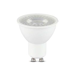 V-TAC VT-2305 5W GU10 plast spotlight med Ic förare & lins dag vit 4000K 38°